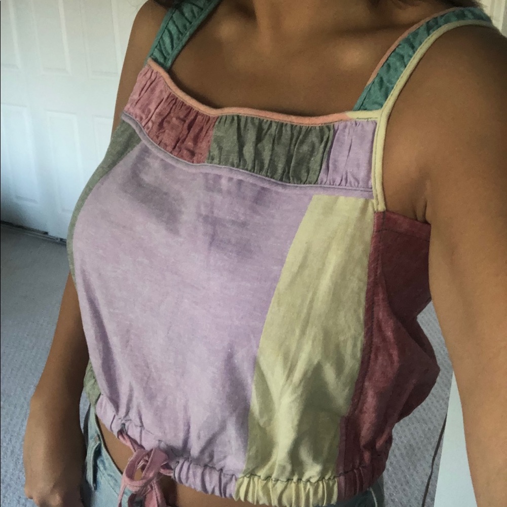 Current Air Multicolor Crop Top 🥳 - Picture 3 of 4